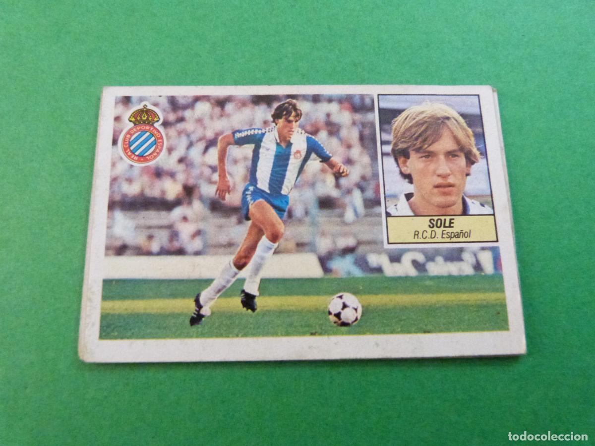 Cromos de Futebol: CROMO FUTBOL SOLE PALANCA R.C.D. ESPA&Ntilde;OL-ESPANYOL DESPEGADO*** LIGA ESTE 1984-1985/84-85