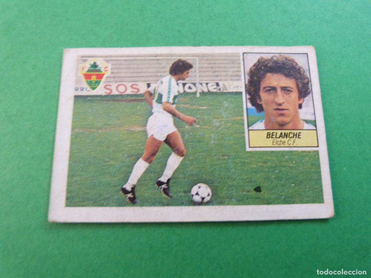 Cromos de Futebol: CROMO FUTBOL BELANCHE SANCHEZ LORENZO ELCHE C.F. DESPEGADO*** LIGA ESTE 1984-1985/84-85