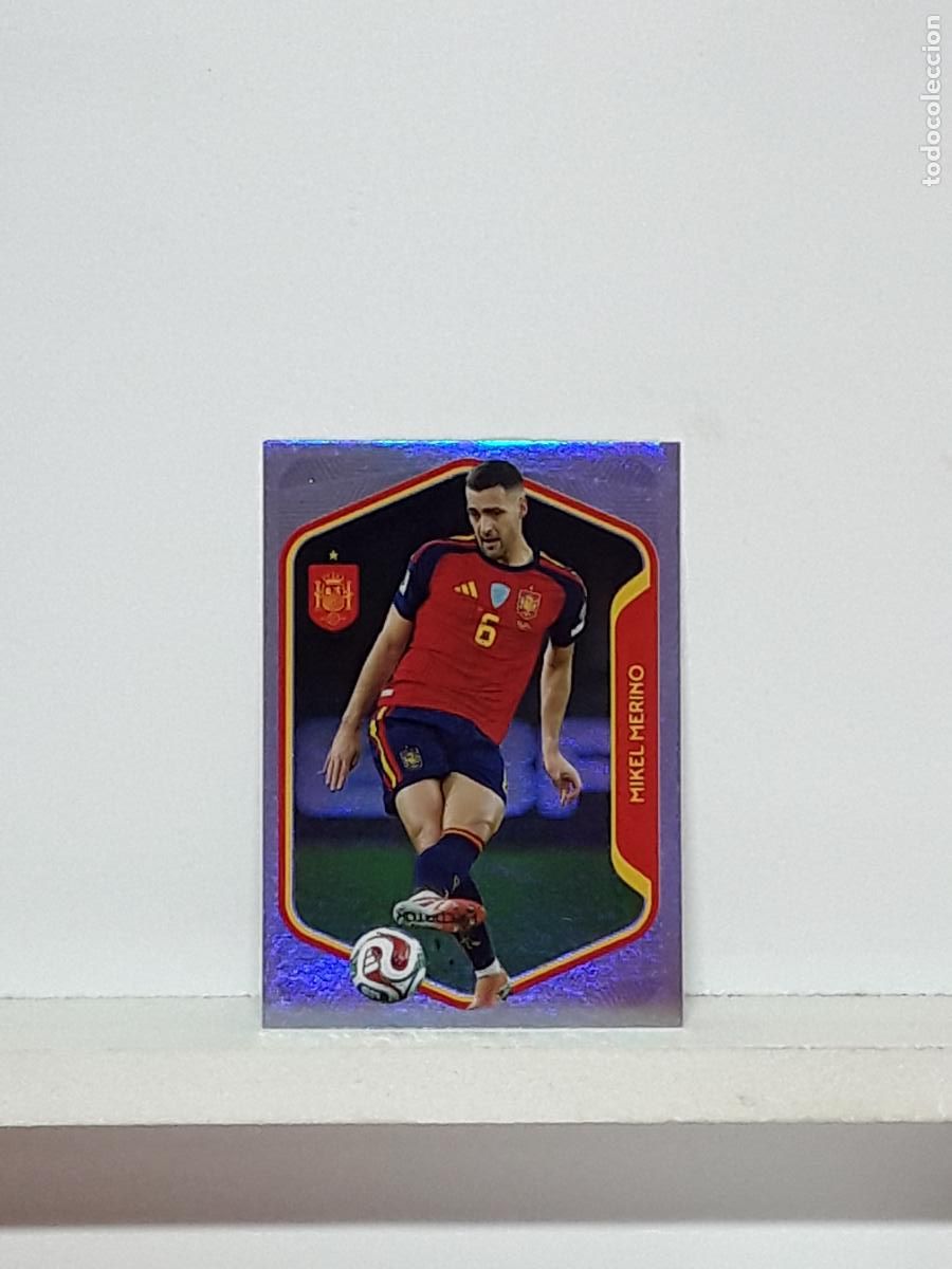 Figurine di Calcio: MUNDIAL 2026 EEUU CANADA MEXICO CARREFOUR SELECCION ESPA&Ntilde;OLA ALBUM PANINI ESPA&Ntilde;A N 42 MIKEL MERINO