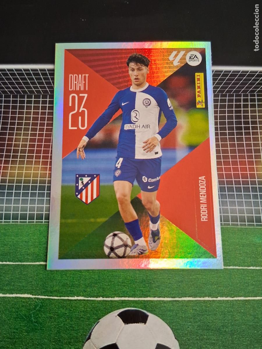 Figurine di Calcio: 21 RODRI MENDOZA ATLETICO DE MADRID DRAFT 23 LIGA FUTBOL EDICIONES ESTE PANINI 2026 2027 26 27