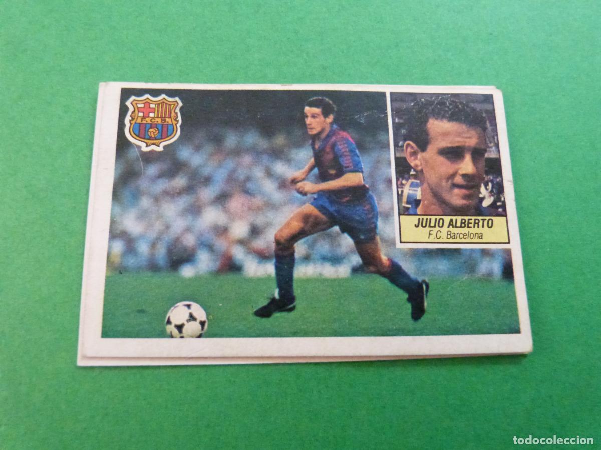 Cartes &agrave; collectionner de Football: CROMO FUTBOL JULIO ALBERTO SANCHEZ F.C. BARCELONA DESPEGADO*** LIGA ESTE 1984-1985/84-85