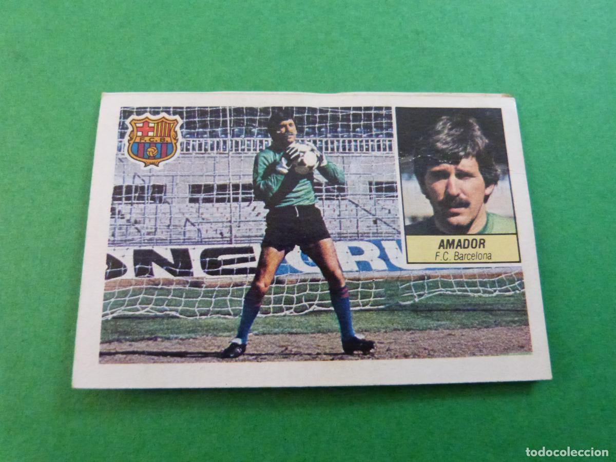Cartes &agrave; collectionner de Football: CROMO FUTBOL AMADOR ARTOLA F.C. BARCELONA DESPEGADO*** LIGA ESTE 1984-1985/84-85