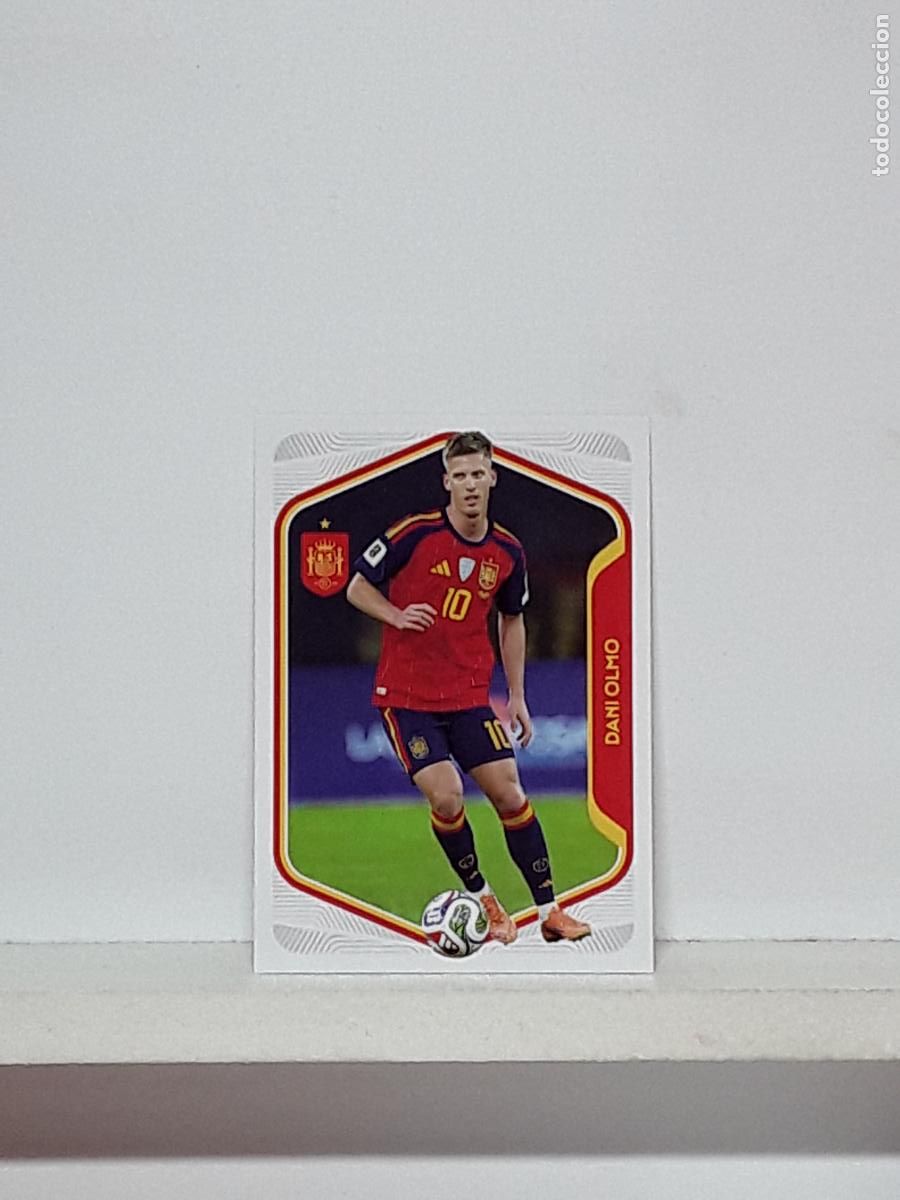 Cartes &agrave; collectionner de Football: MUNDIAL 2026 EEUU CANADA MEXICO CARREFOUR SELECCION ESPA&Ntilde;OLA ALBUM PANINI ESPA&Ntilde;A N 48 DANI OLMO