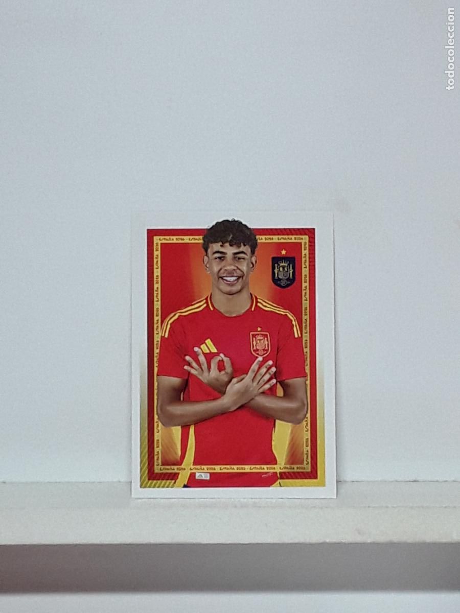 Cartes &agrave; collectionner de Football: MUNDIAL 2026 EEUU CANADA MEXICO CARREFOUR SELECCION ESPA&Ntilde;OLA ALBUM PANINI ESPA&Ntilde;A N 49 LAMINE YAMAL
