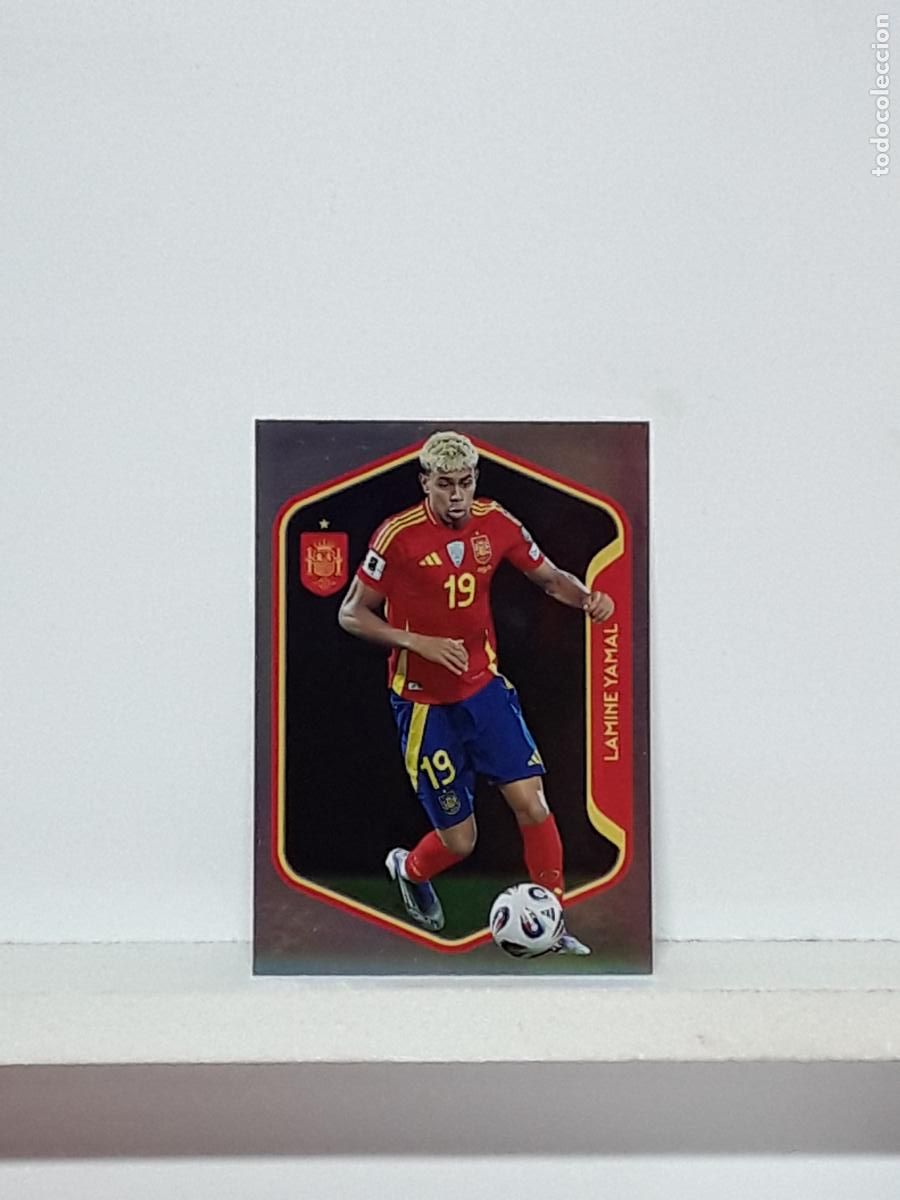 Cartes &agrave; collectionner de Football: MUNDIAL 2026 EEUU CANADA MEXICO CARREFOUR SELECCION ESPA&Ntilde;OLA ALBUM PANINI ESPA&Ntilde;A N 50 LAMINE YAMAL