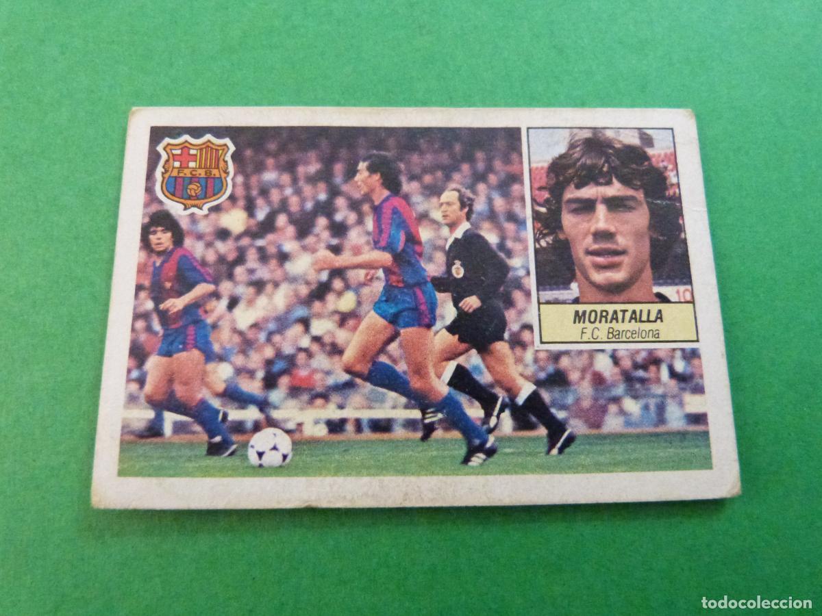 Cartes &agrave; collectionner de Football: CROMO FUTBOL MORATALLA MIGUELI F.C. BARCELONA DESPEGADO*** LIGA ESTE 1984-1985/84-85
