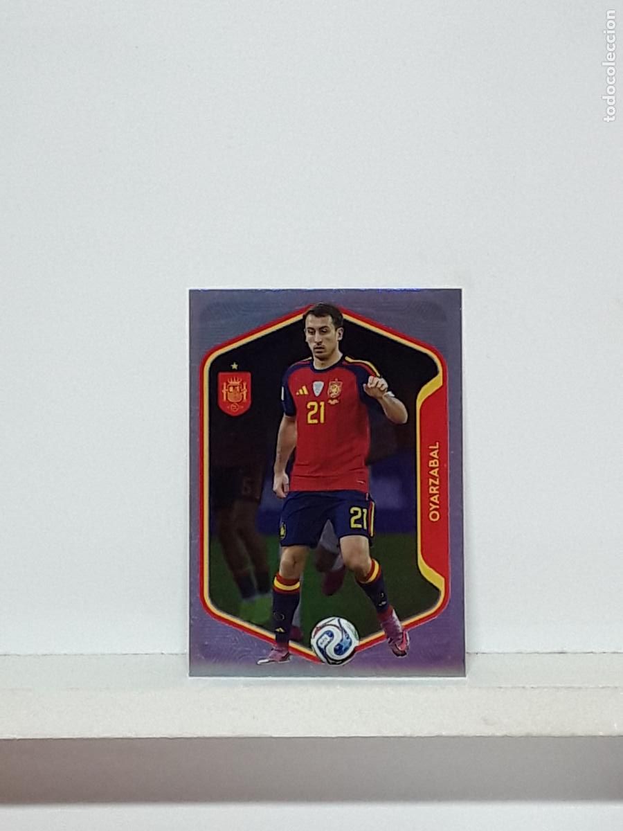 Cartes &agrave; collectionner de Football: MUNDIAL 2026 EEUU CANADA MEXICO CARREFOUR SELECCION ESPA&Ntilde;OLA ALBUM PANINI ESPA&Ntilde;A N 52 OYARZABAL