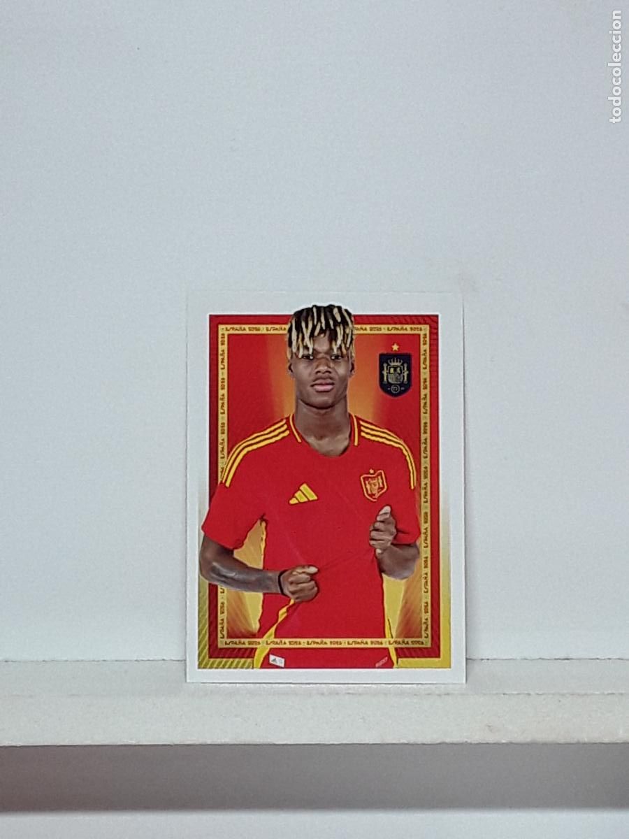 Figurine di Calcio: MUNDIAL 2026 EEUU CANADA MEXICO CARREFOUR SELECCION ESPA&Ntilde;OLA ALBUM PANINI ESPA&Ntilde;A N 59 NICO WILLIAMS