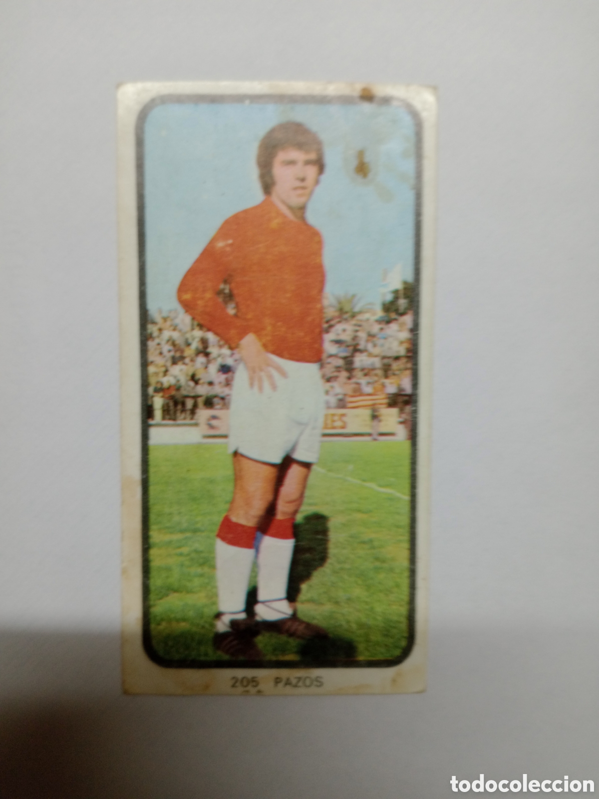 Cromos de Futebol: 74 1973-1974 RUIZ ROMERO CROMO DESPEGADO EN REGULAR ESTADO PAZOS 205