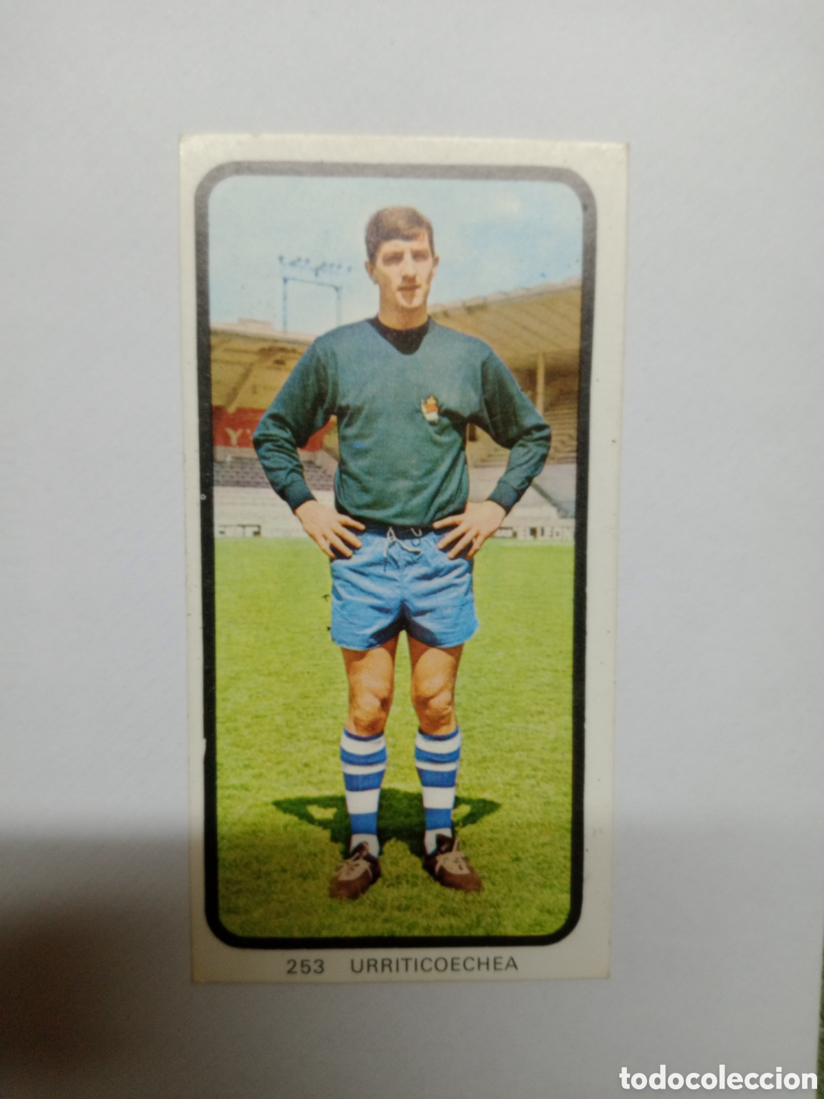 Figurine di Calcio: 74 1973-1974 RUIZ ROMERO CROMO DESPEGADO EN BUEN ESTADO URRUTICOECHEA 253