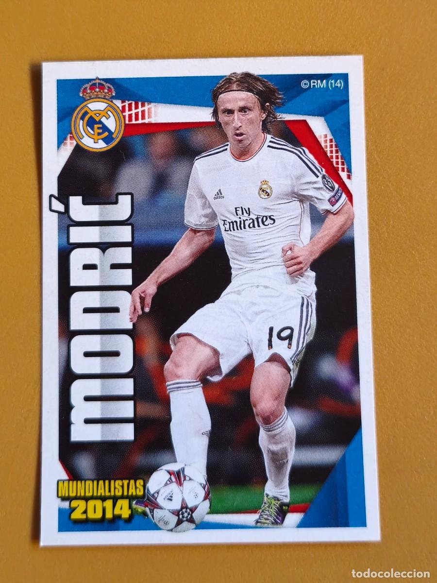 Cromos de Futebol: modric, 2013 14 coleccion oficial real madrid