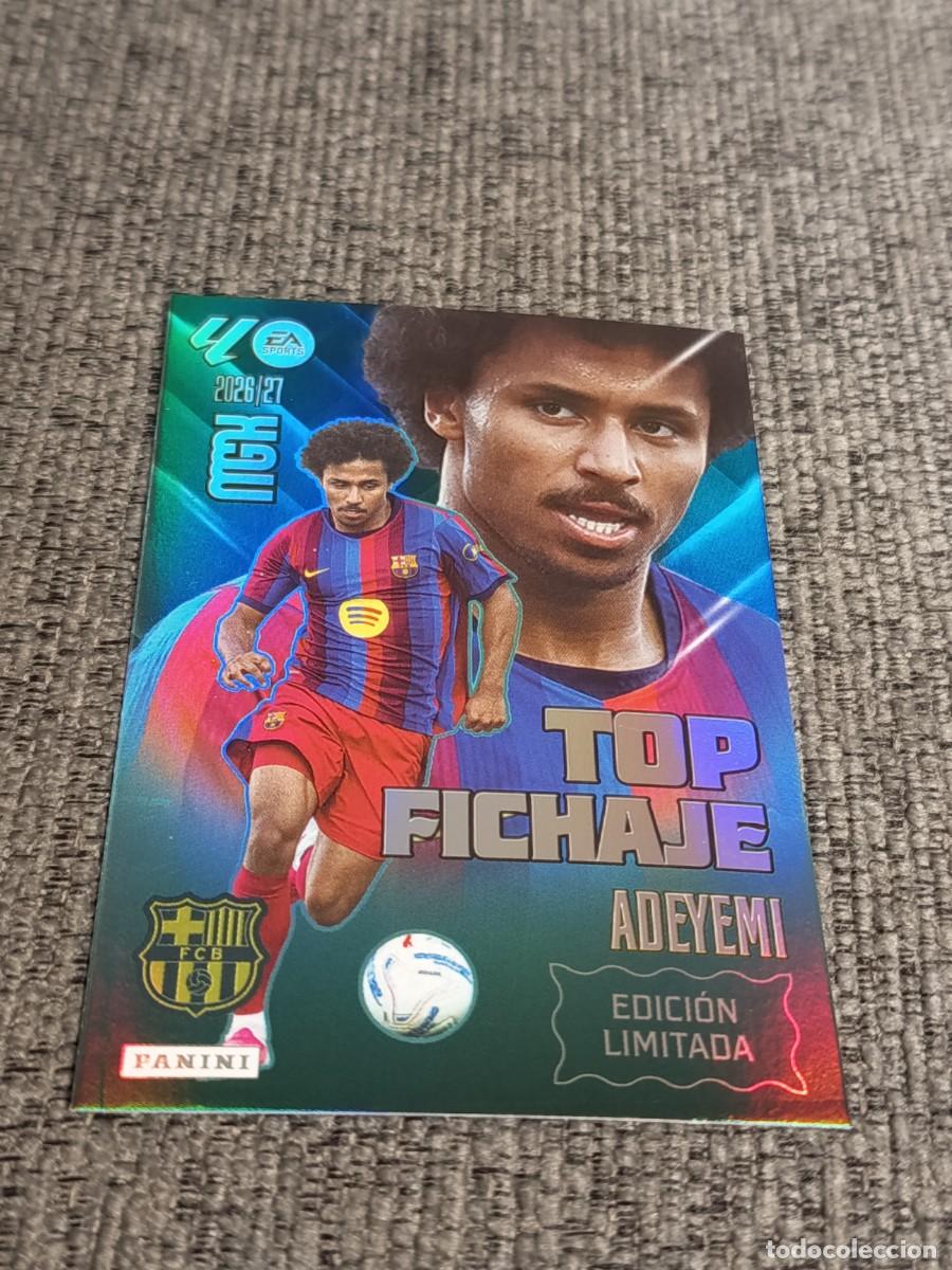 Cartes &agrave; collectionner de Football: MEGACRACK 26 27 ADEYEMI TOP FICHAJE EDICION LIMITADA de la revista jugon Nuevo