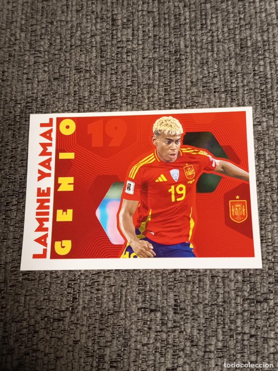 Cromos de f&uacute;tbol: LAMINE YAMAL CARREFOUR MUNDIAL 2026 N&deg;71 NUEVO