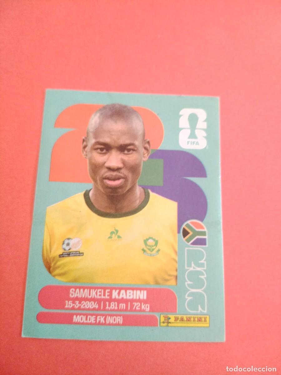 Cromos de f&uacute;tbol: CROMO MUNDIAL 2026 - SUDAFRICA RSA 5