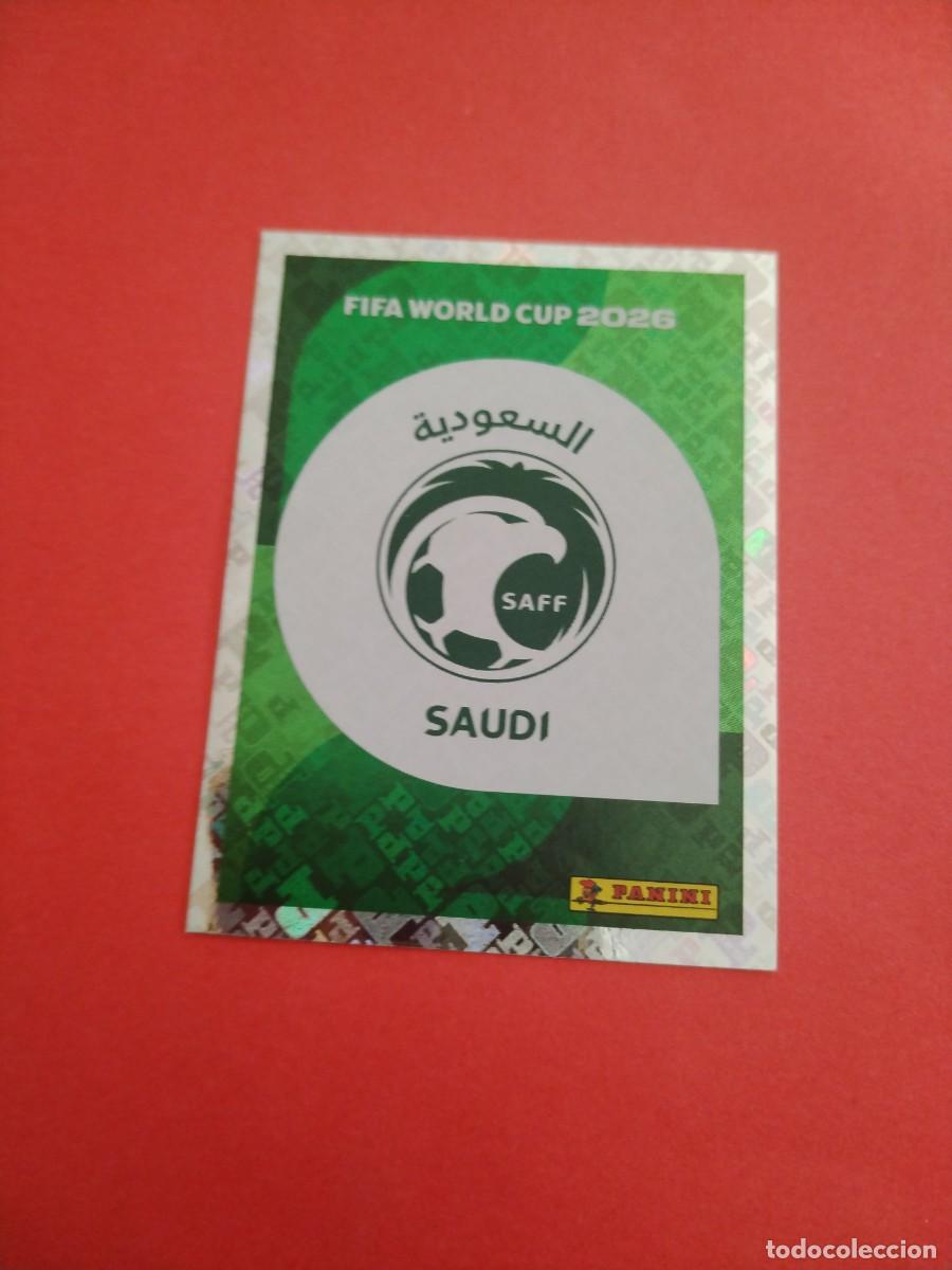 Cromos de f&uacute;tbol: CROMO MUNDIAL 2026 - ARABIA SAUDI KSA 1