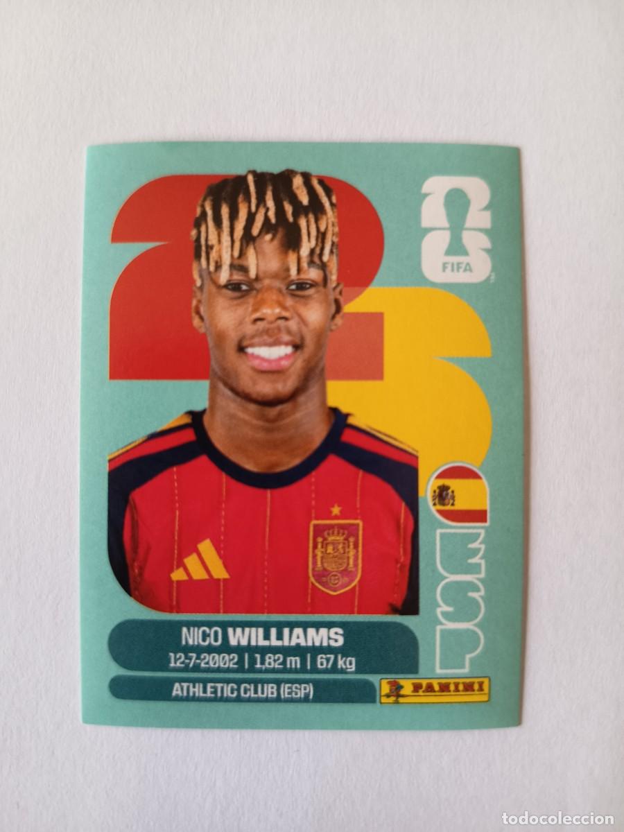 Cromos de f&uacute;tbol: CROMO ESP 17 ESP17 NICO WILLIAMS ESPA&Ntilde;A SPAIN ATHLETIC - PANINI MUNDIAL WORLD CUP 2026 STICKERS FIFA