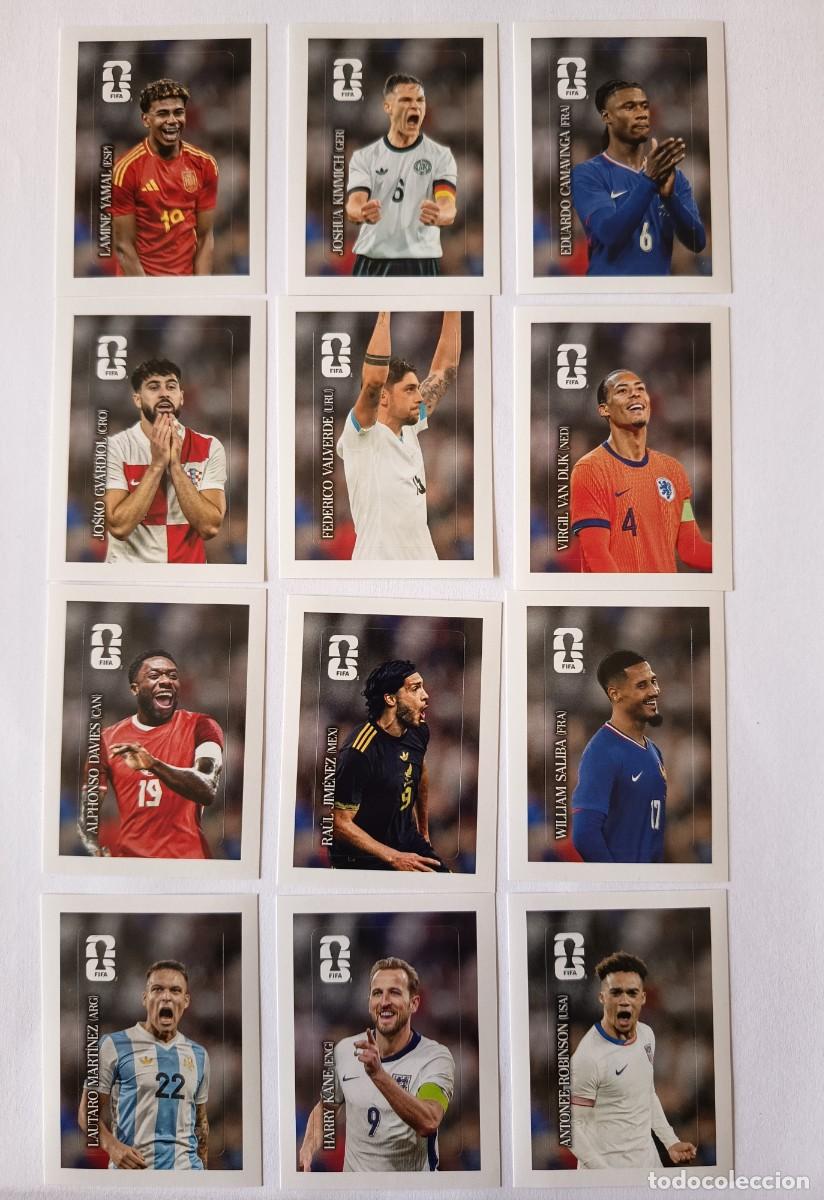 Figurine di Calcio: LOTE 12 CROMOS COCACOLA COCA COLA COMPLETO CC LAMINE YAMAL - PANINI MUNDIAL WORLD CUP 2026 STICKERS