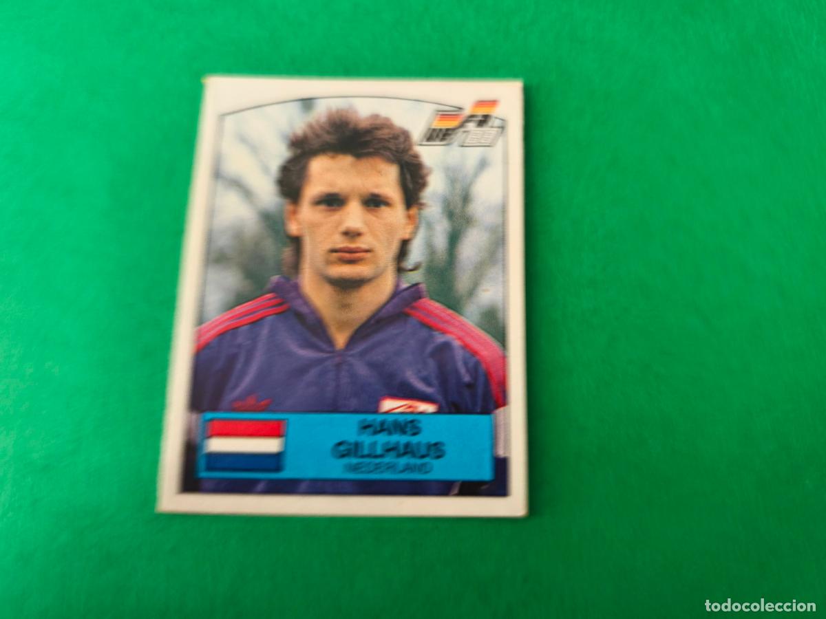 Figurine di Calcio: CROMO FUTBOL GILLHAUS PAISES BAJOS RECORTADO N&ordm; 233 EUROCOPA EURO ALEMANIA 88 PANINI