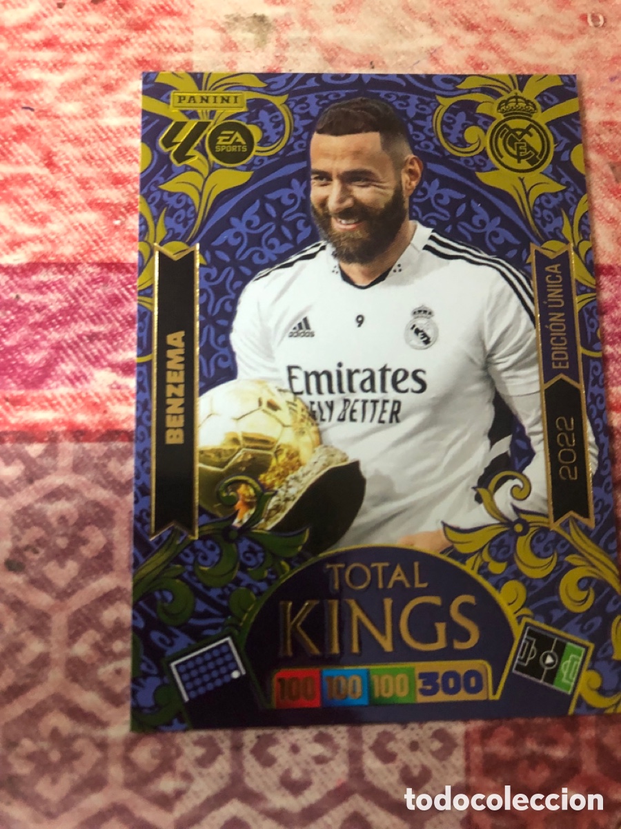 Cartes &agrave; collectionner de Football: Benzema Real Madrid Total Kings Adrenalyn XL 25/26 2025 2026