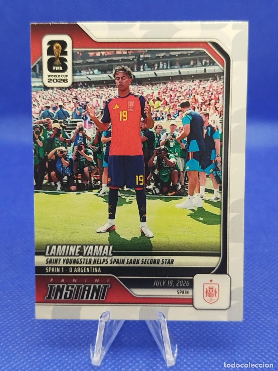Cartes &agrave; collectionner de Football: #246 LAMINE YAMAL ESPA&Ntilde;A 2026 PANINI INSTANT FIFA WORLD CUP 1/33184