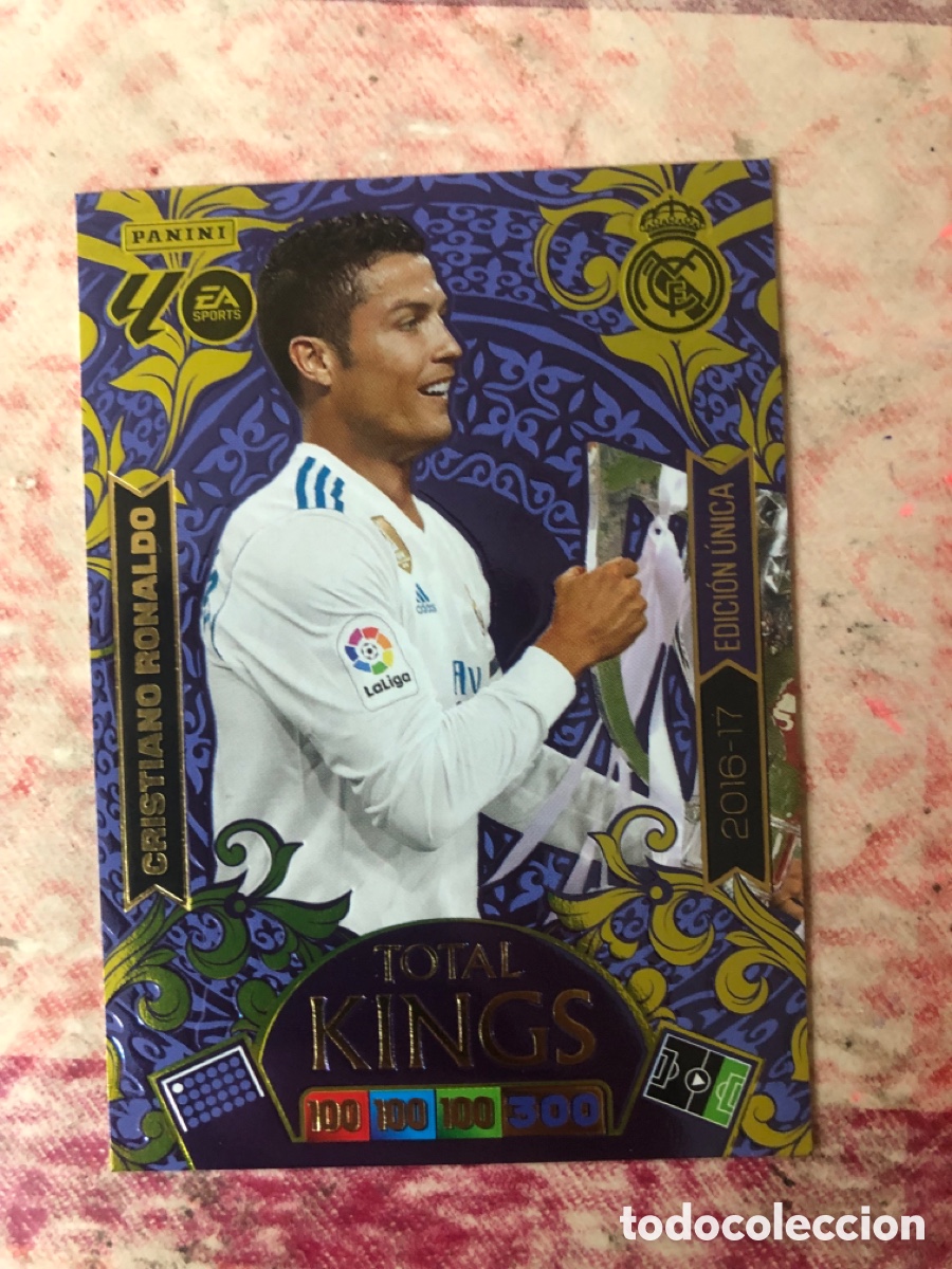 Cromos de f&uacute;tbol: CRISTIANO RONALDO 2016-17 DREAM BOX EDICI&Oacute;N &Uacute;NICA REAL MADRID ADRENALYN 2025 2026 25 26