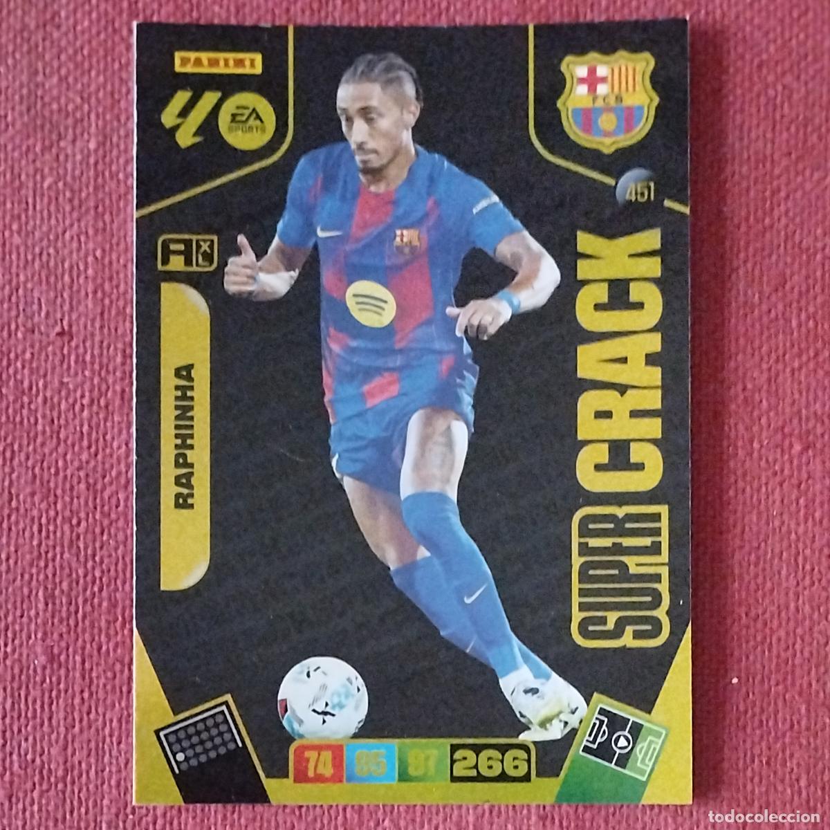 Figurine di Calcio: RAPHINHA - F.C. BARCELONA - SUPER CRACK - ADRENALYN 2025 2026 - 25 26