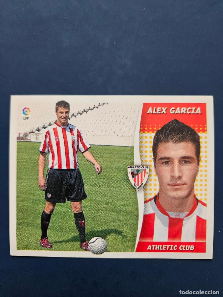 Figurine di Calcio: ALEX GARCIA ATHLETIC BILBAO COLOCA LIGA ESTE 06 07 2006 2007 SIN PEGAR NUNCA PEGADO