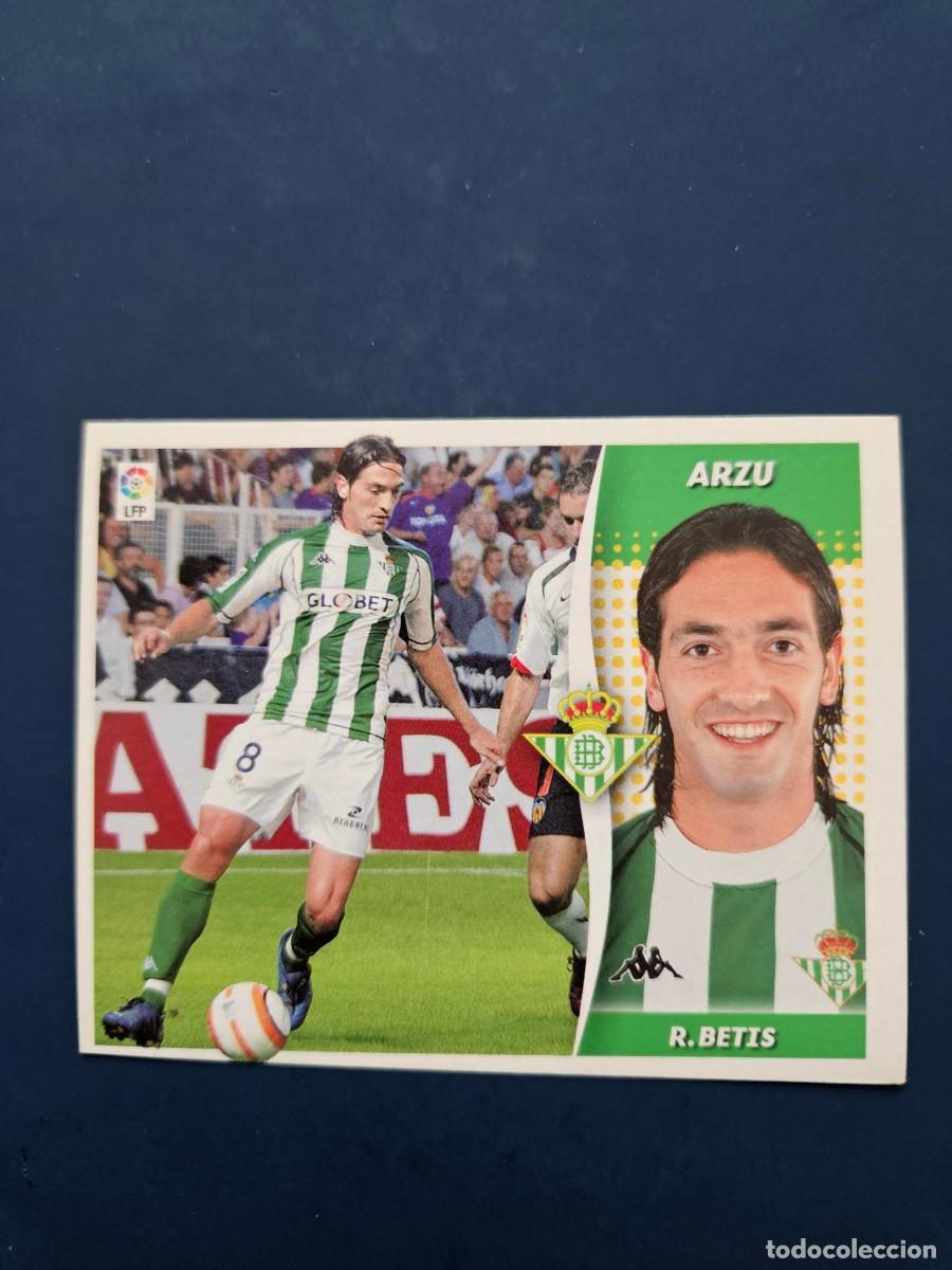 Figurine di Calcio: ARZU BETIS LIGA ESTE 06 07 2006 2007 SIN PEGAR NUNCA PEGADO