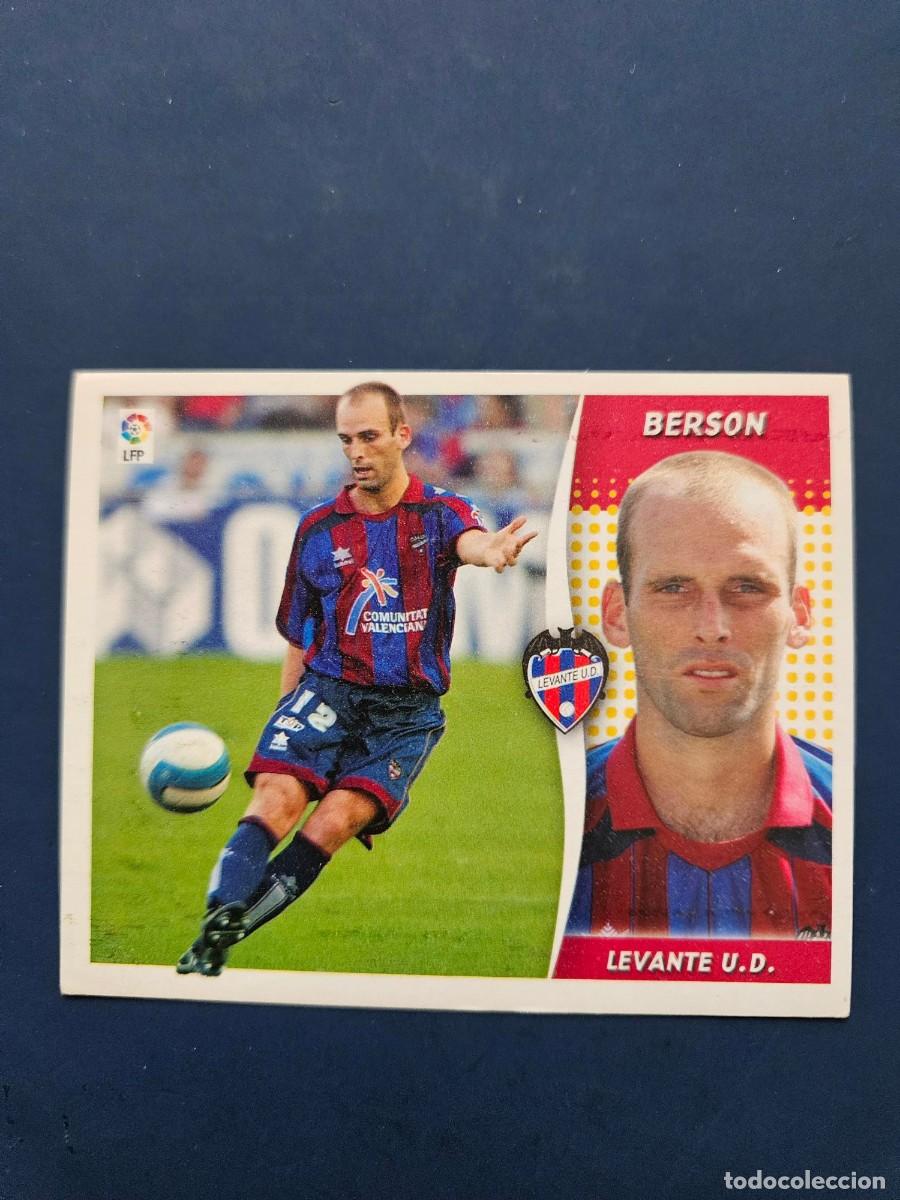 Figurine di Calcio: BERSON LEVANTE COLOCA LIGA ESTE 06 07 2006 2007 SIN PEGAR NUNCA PEGADO