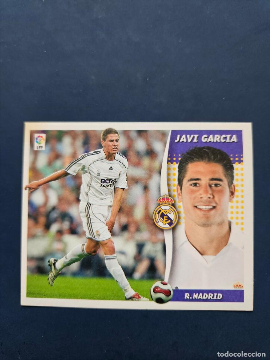 Cartes &agrave; collectionner de Football: JAVI GARCIA REAL MADRID COLOCA LIGA ESTE 06 07 2006 2007 SIN PEGAR NUNCA PEGADO