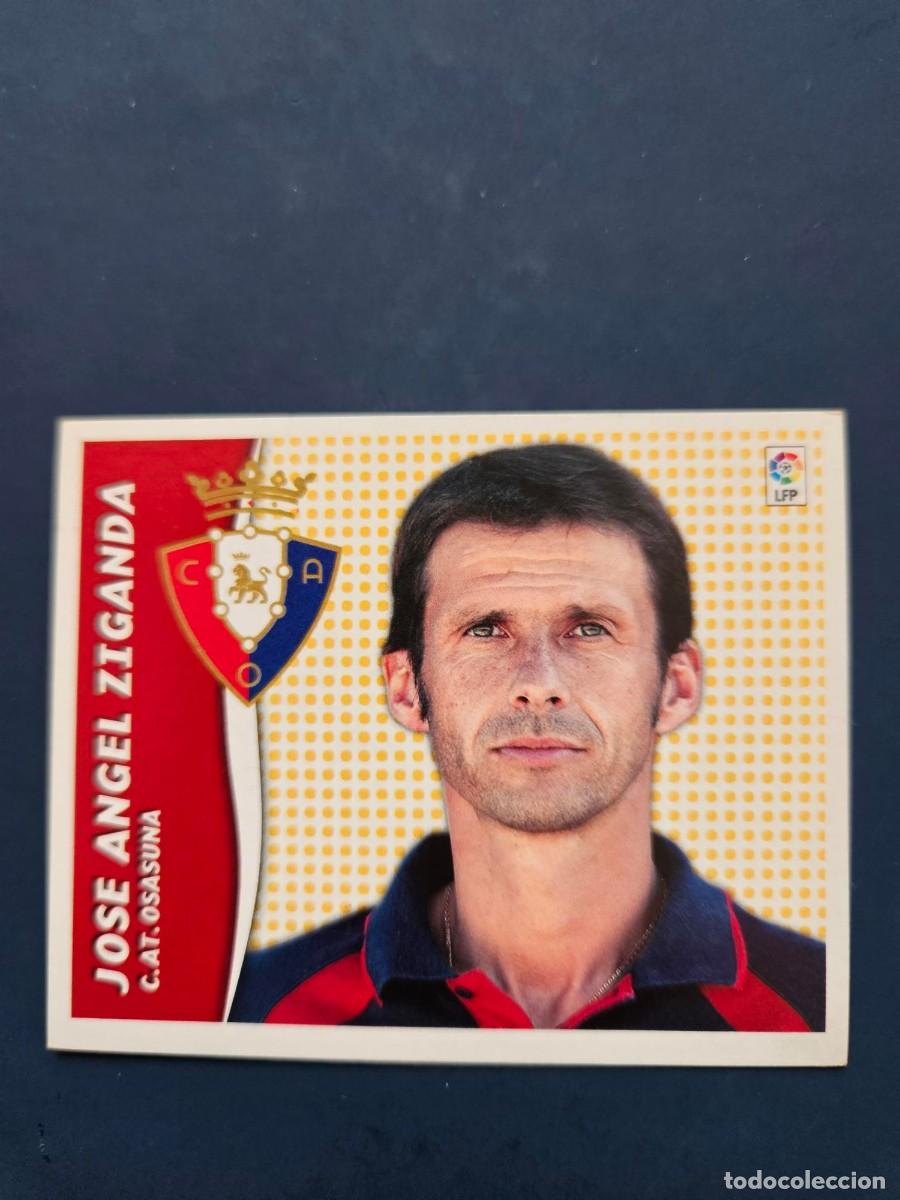 Cartes &agrave; collectionner de Football: JOSE ANGEL ZIGANDA OSASUNA LIGA ESTE 06 07 2006 2007 SIN PEGAR NUNCA PEGADO