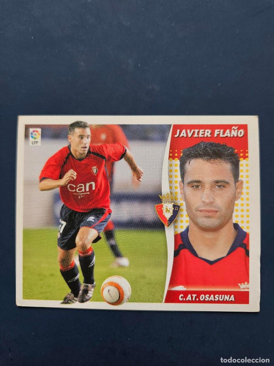 Figurine di Calcio: JAVIER FLA&Ntilde;O OSASUNA LIGA ESTE 06 07 2006 2007 SIN PEGAR NUNCA PEGADO
