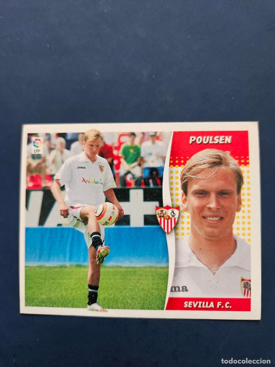Cartes &agrave; collectionner de Football: POULSEN SEVILLA LIGA ESTE 06 07 2006 2007 SIN PEGAR NUNCA PEGADO