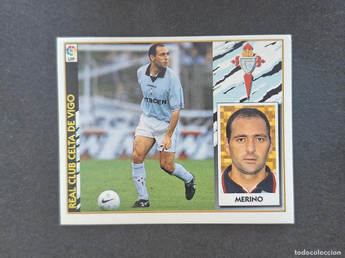 Figurine di Calcio: L4 MERINO CELTA DE VIGO LIGA ESTE 1997 1998 97 98 NUNCA PEGADO SIN PEGAR