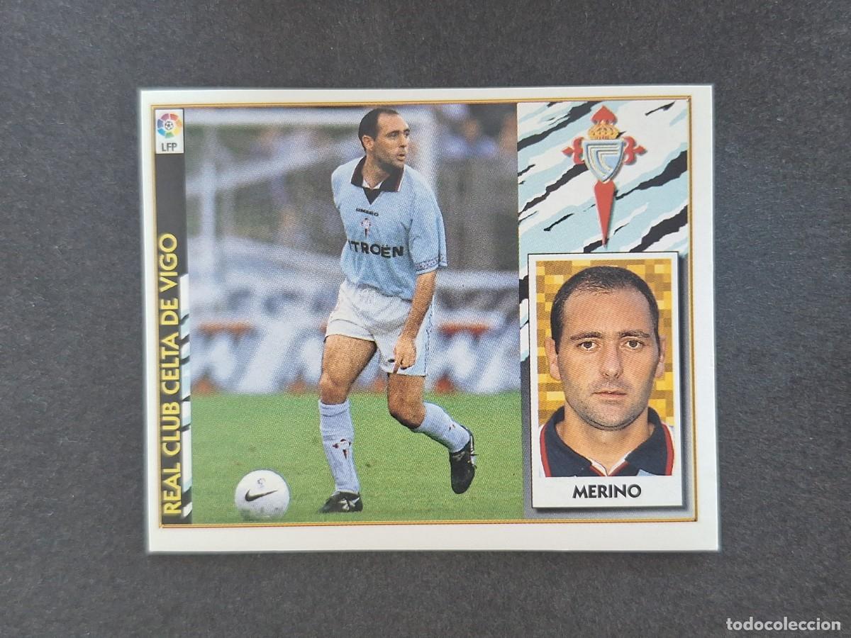 Figurine di Calcio: L4 MERINO CELTA DE VIGO LIGA ESTE 1997 1998 97 98 NUNCA PEGADO SIN PEGAR