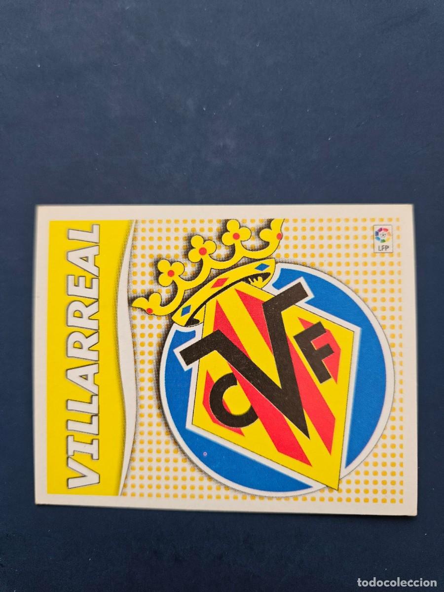 Figurine di Calcio: ESCUDO VILLARREAL LIGA ESTE 06 07 2006 2007 SIN PEGAR NUNCA PEGADO