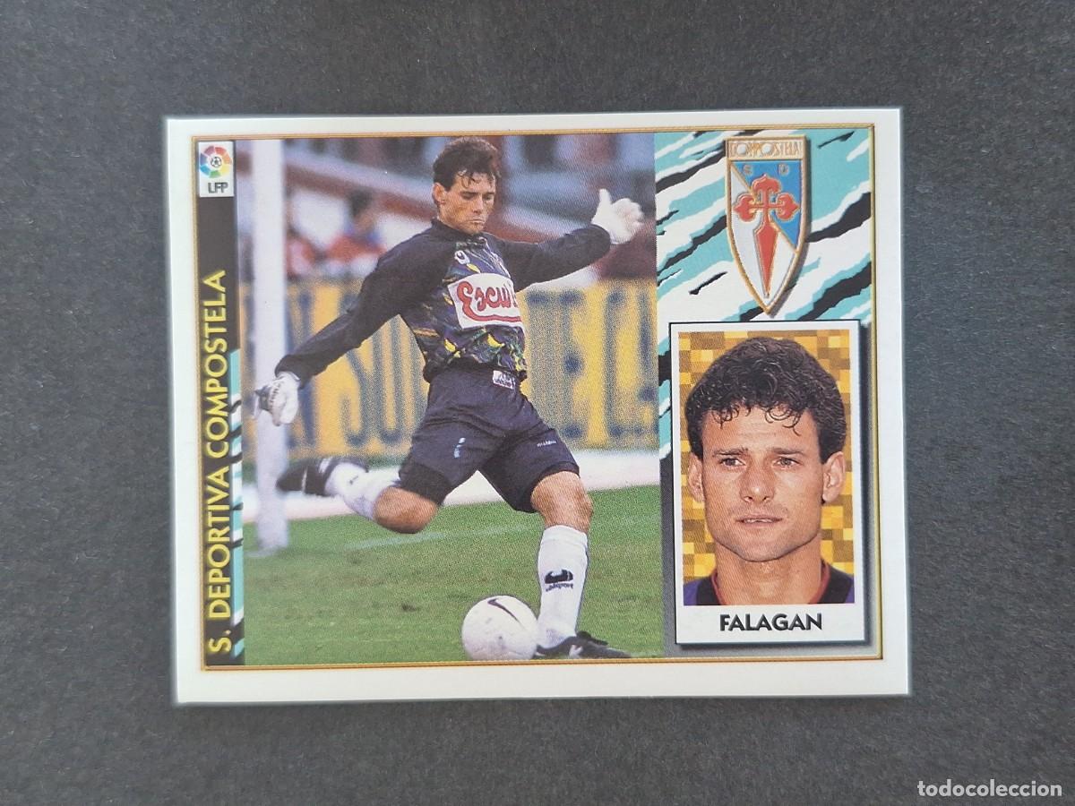 Cromos de Futebol: L4 FALAGAN S. D. COMPOSTELA LIGA ESTE 1997 1998 97 98 NUNCA PEGADO SIN PEGAR
