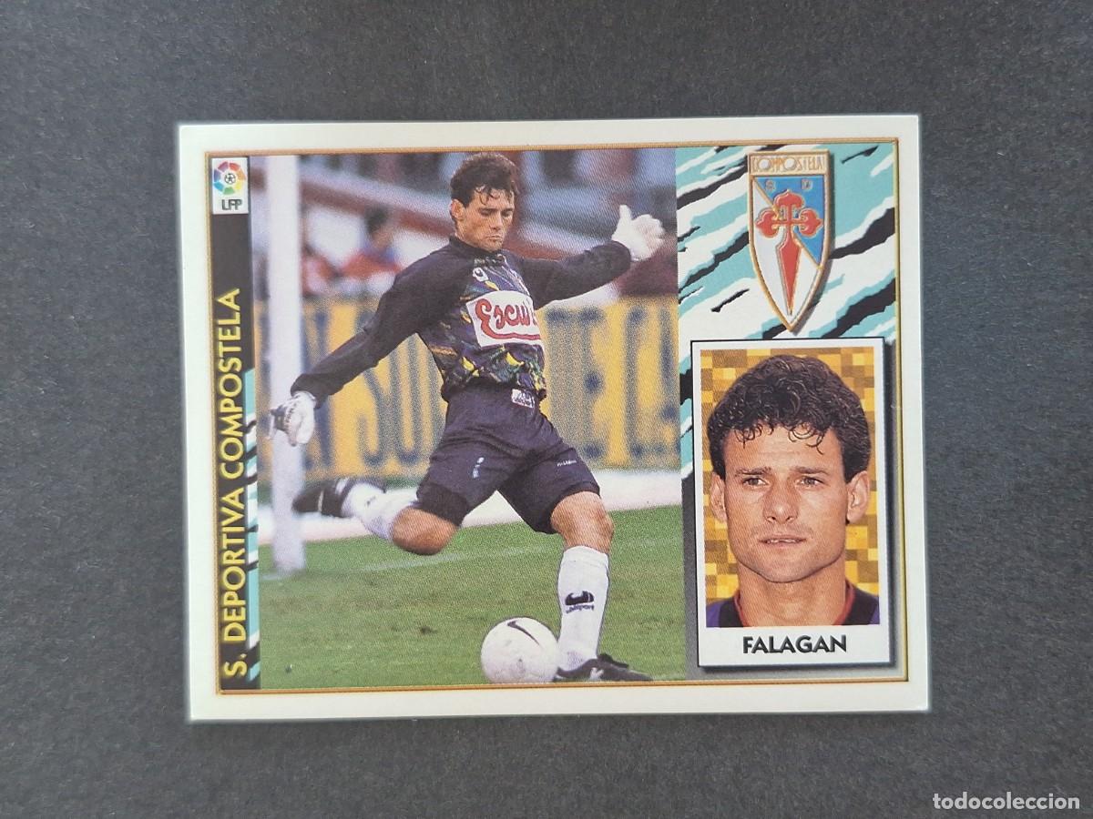 Cromos de Futebol: L4 FALAGAN S. D. COMPOSTELA LIGA ESTE 1997 1998 97 98 NUNCA PEGADO SIN PEGAR