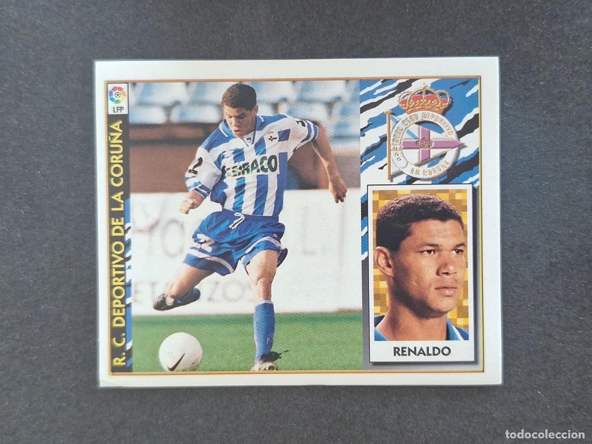 Cromos de Futebol: L4 RENALDO DEPORTIVO DE LA CORU&Ntilde;A LIGA ESTE 1997 1998 97 98 NUNCA PEGADO SIN PEGAR
