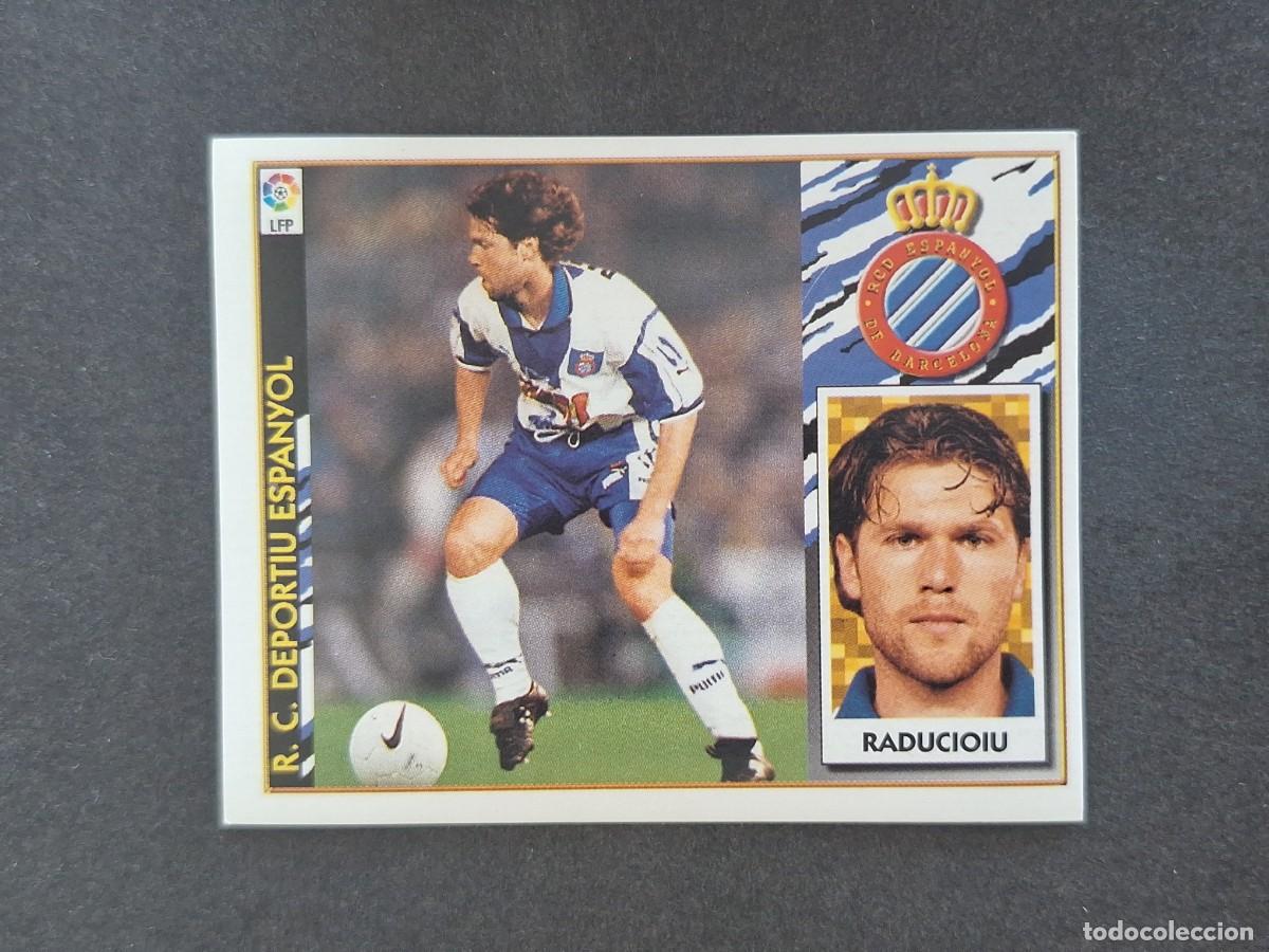 Cromos de Futebol: L4 RADUCIOIU R. C. D. ESPA&Ntilde;OL LIGA ESTE 1997 1998 97 98 NUNCA PEGADO SIN PEGAR