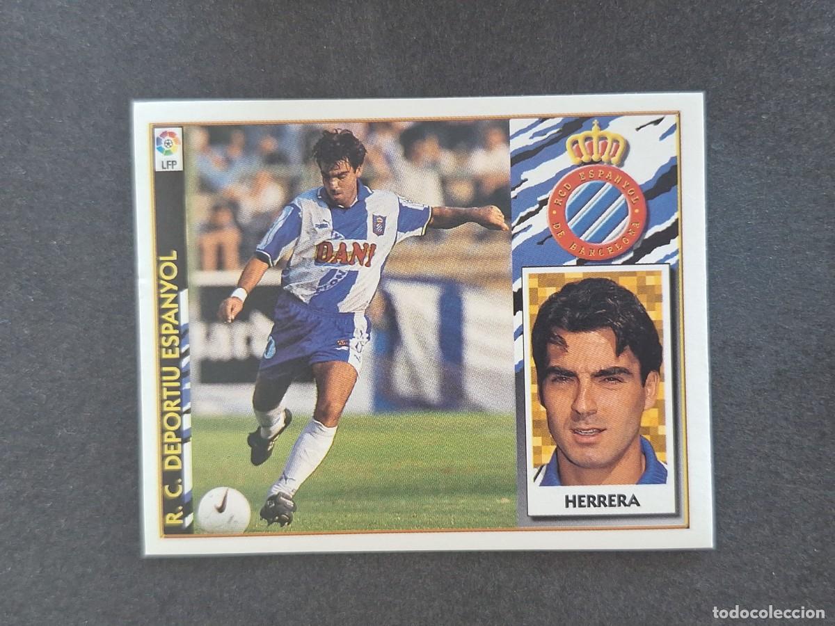 Cromos de Futebol: L4 HERRERA R. C. D. ESPA&Ntilde;OL LIGA ESTE 1997 1998 97 98 NUNCA PEGADO SIN PEGAR