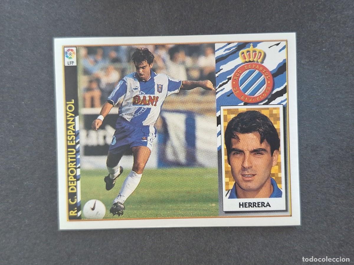 Cromos de Futebol: L4 HERRERA R. C. D. ESPA&Ntilde;OL LIGA ESTE 1997 1998 97 98 NUNCA PEGADO SIN PEGAR