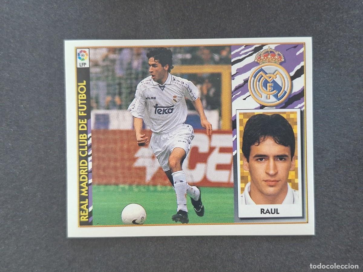 Cartes &agrave; collectionner de Football: L4 RAUL REAL MADRID LIGA ESTE 1997 1998 97 98 NUNCA PEGADO SIN PEGAR