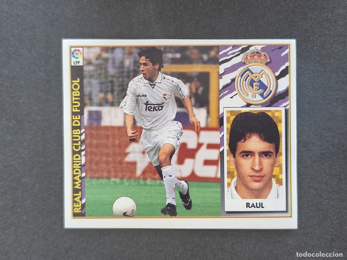 Cartes &agrave; collectionner de Football: L4 RAUL REAL MADRID LIGA ESTE 1997 1998 97 98 NUNCA PEGADO SIN PEGAR