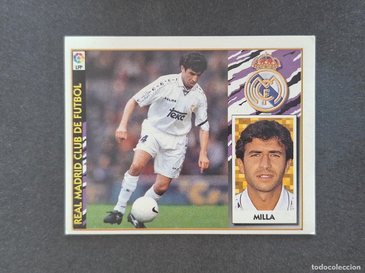 Cartes &agrave; collectionner de Football: L4 MILLA REAL MADRID LIGA ESTE 1997 1998 97 98 NUNCA PEGADO SIN PEGAR