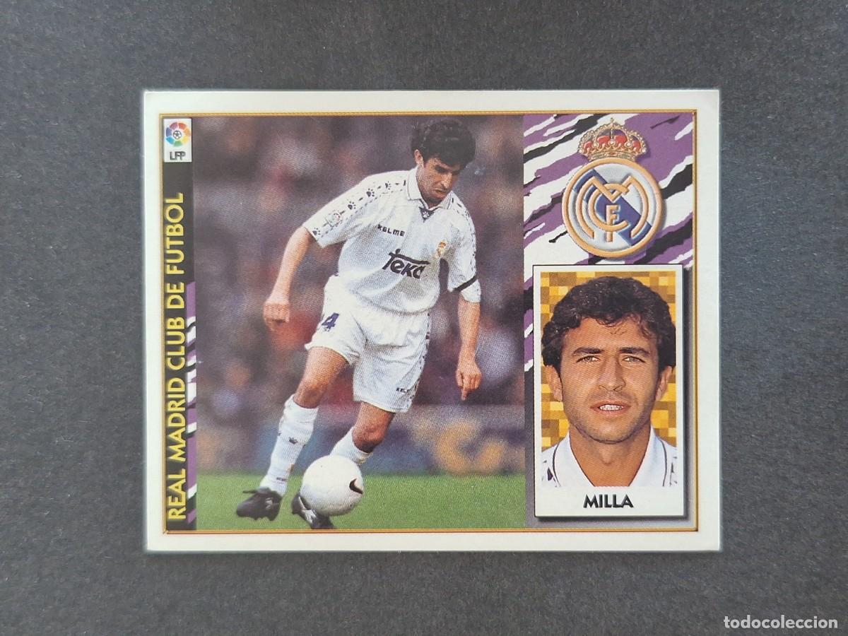 Cartes &agrave; collectionner de Football: L4 MILLA REAL MADRID LIGA ESTE 1997 1998 97 98 NUNCA PEGADO SIN PEGAR