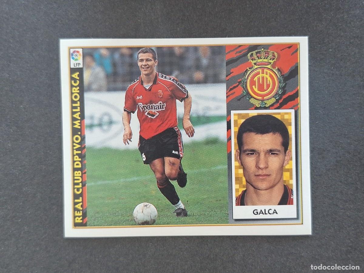 Cromos de f&uacute;tbol: L4 GALCA R. C. D. MALLORCA LIGA ESTE 1997 1998 97 98 NUNCA PEGADO SIN PEGAR
