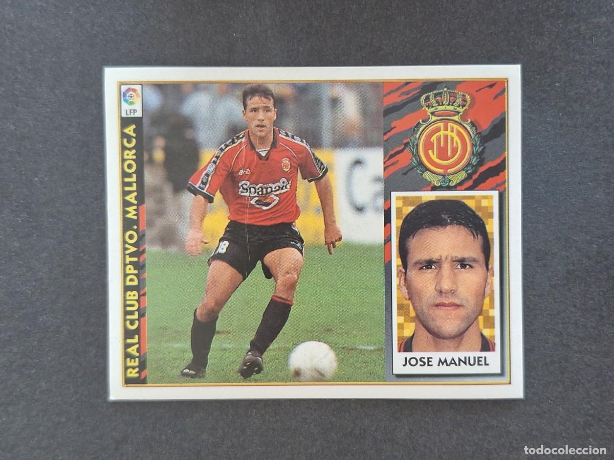 Cromos de f&uacute;tbol: L4 JOSE MANUEL R. C. D. MALLORCA LIGA ESTE 1997 1998 97 98 NUNCA PEGADO SIN PEGAR