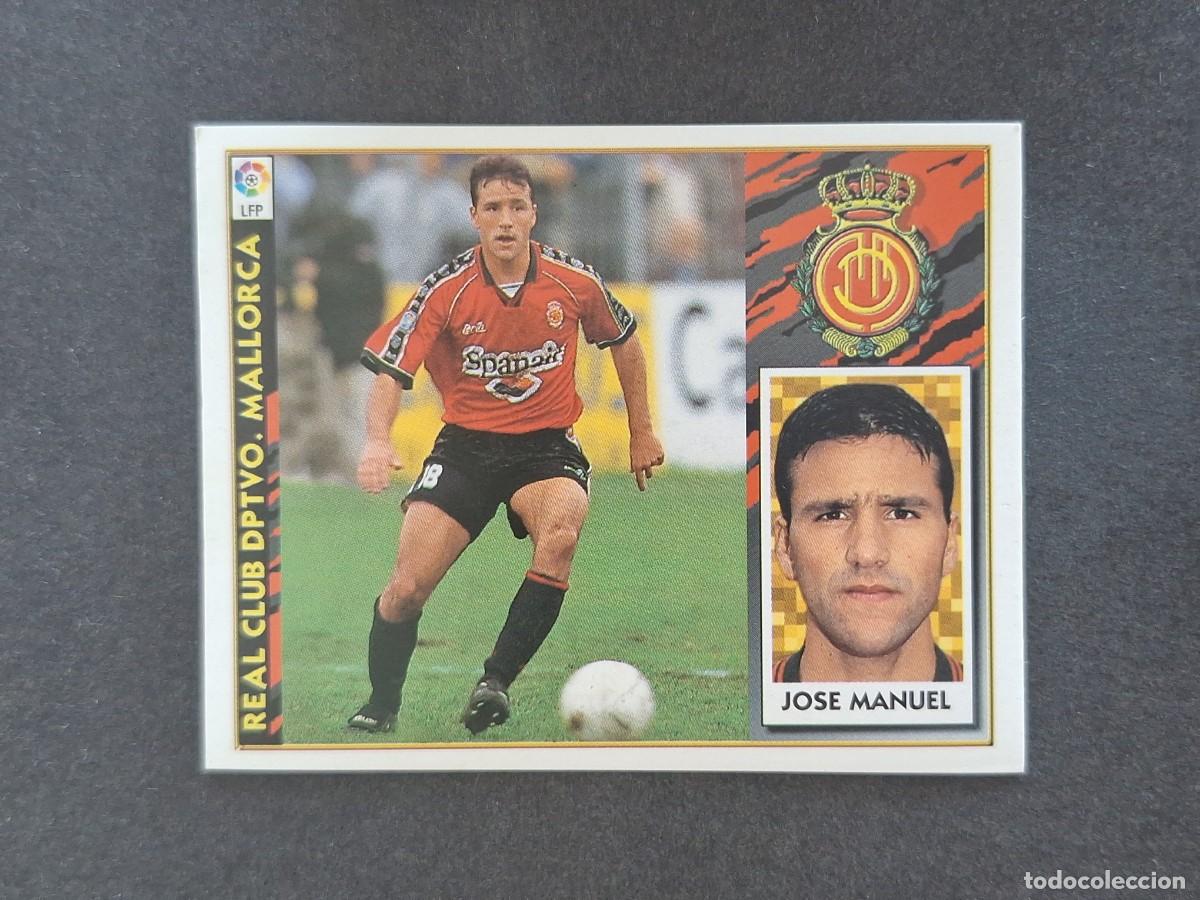 Cromos de f&uacute;tbol: L4 JOSE MANUEL R. C. D. MALLORCA LIGA ESTE 1997 1998 97 98 NUNCA PEGADO SIN PEGAR