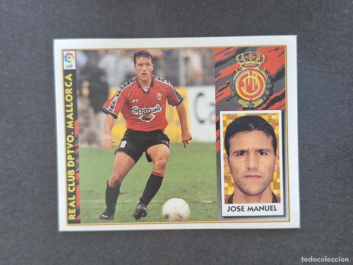 Cromos de f&uacute;tbol: L4 JOSE MANUEL R. C. D. MALLORCA LIGA ESTE 1997 1998 97 98 NUNCA PEGADO SIN PEGAR